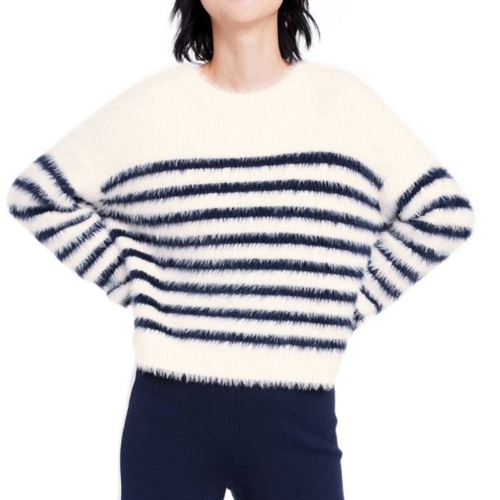 La Ligne x Target Fuzzy Striped Sweater